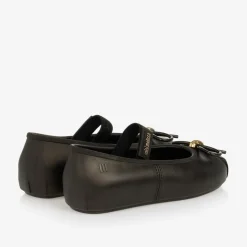 Girls Sparkly Brown Jelly Shoes