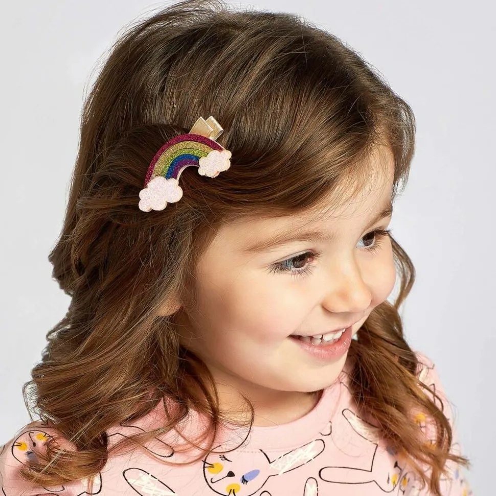 Girls Star & Unicorn Hair Clips (3 Pack)