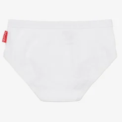 Girls White Cotton Knickers (3 Pack)