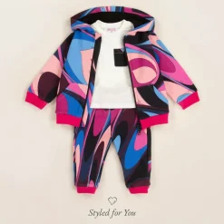 Girls White Cotton Onde Top