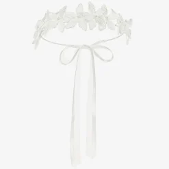 Girls White Flower Garland