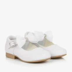 Girls White Mary Jane Shoes