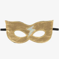 Gold & Silver Superhero Mask