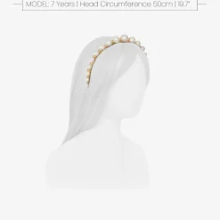 Gold Vida Pearl Hairband