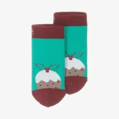 Green & Red Christmas Pudding Outfit Set