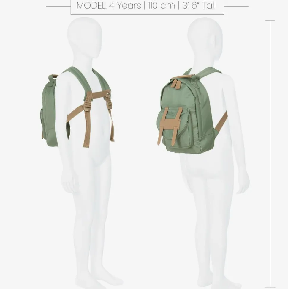 Green Canvas Backpack (29cm)