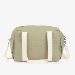 Green Cotton Changing Bag (37cm)