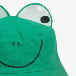Green Frog Cotton Sun Hat