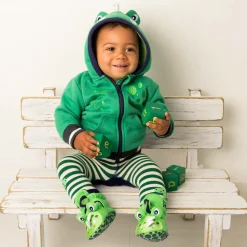 Green Maple The Dino Zip-Up Top