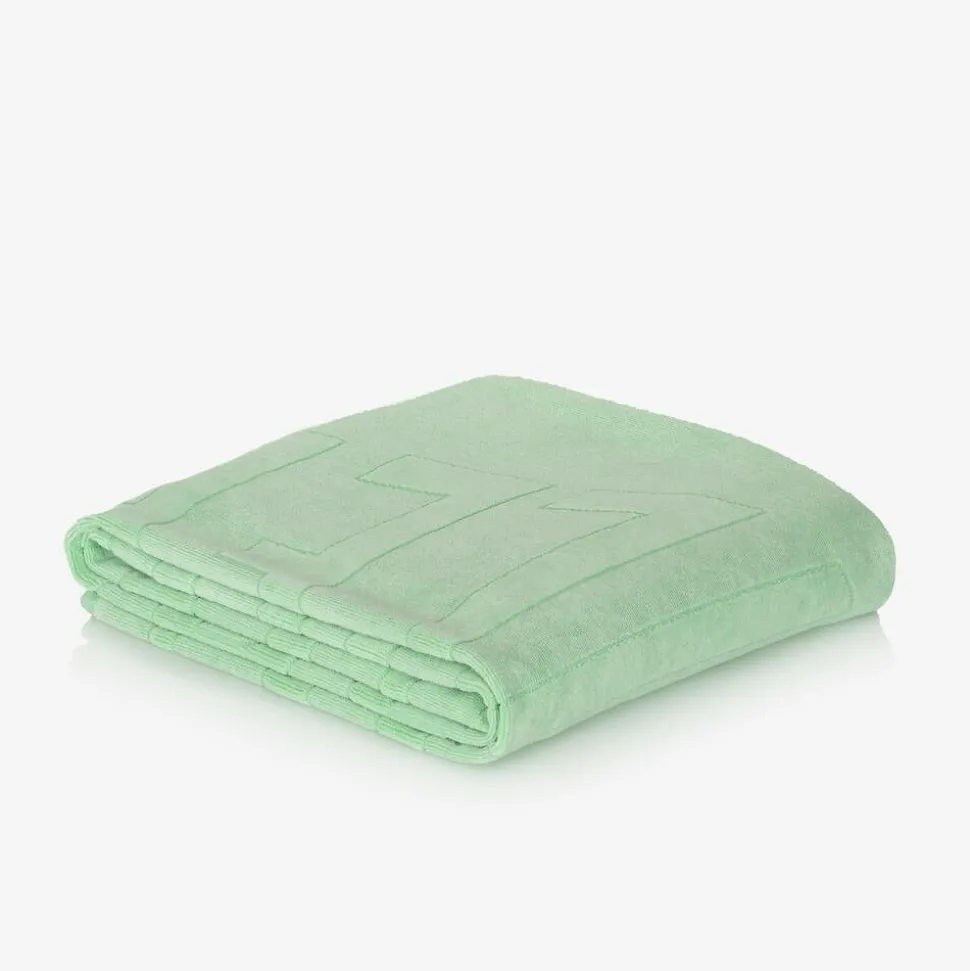 Green Organic Cotton Beach Towel (172cm)