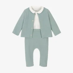 Green Organic Cotton Trouser Set
