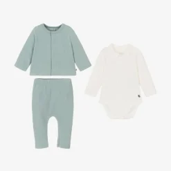 Green Organic Cotton Trouser Set