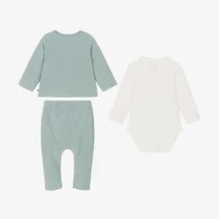 Green Organic Cotton Trouser Set