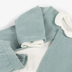 Green Organic Cotton Trouser Set