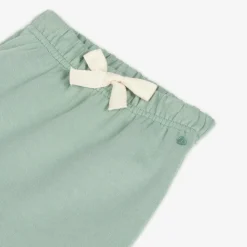 Green Organic Cotton Trousers