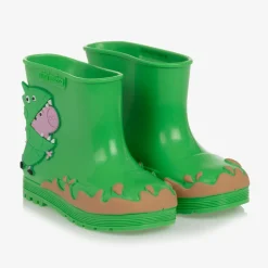 Green Peppa Pig Rain Boots