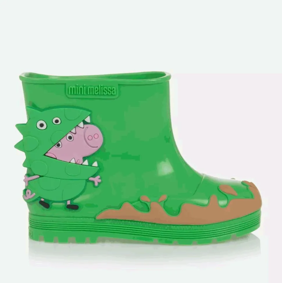 Green Peppa Pig Rain Boots