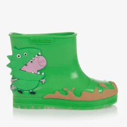 Green Peppa Pig Rain Boots
