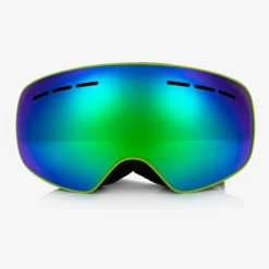 Green Polarised Anti-Fog Ski Goggles