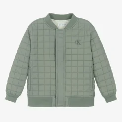 Green Quilted Jacket