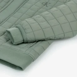 Green Quilted Jacket