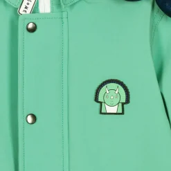 Green Spike The Dinosaur Waterproof Coat