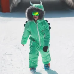 Green Spike The Dinosaur Snowsuit