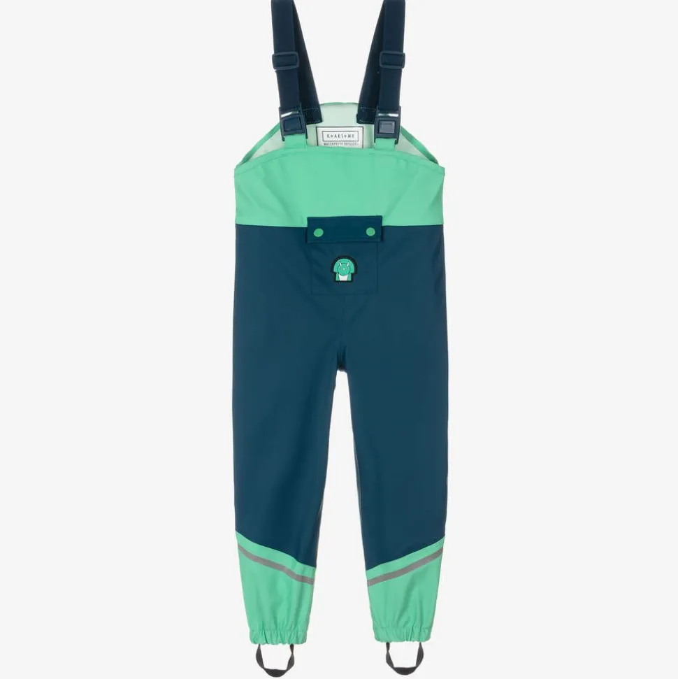 Green Spike The Dinosaur Rain Trousers