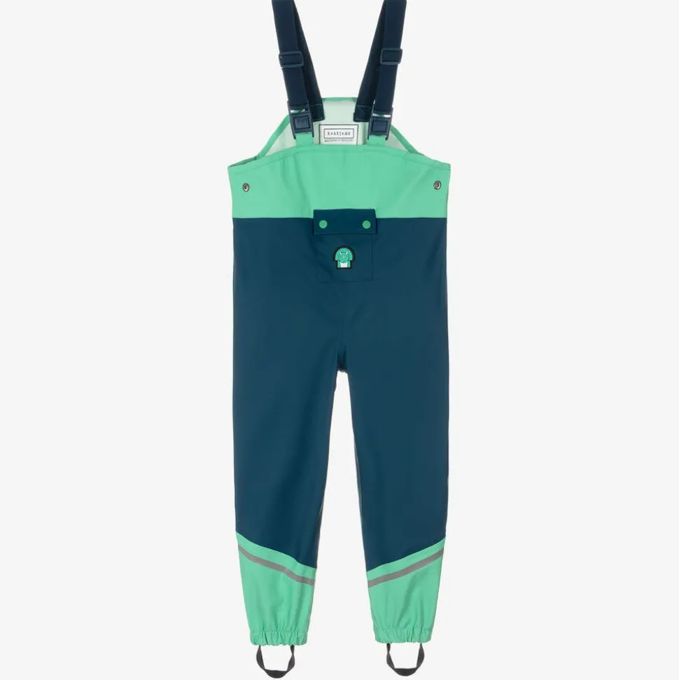 Green Spike The Dinosaur Rain Trousers