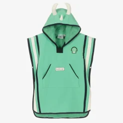 Green Spike The Dinosaur Poncho Towel