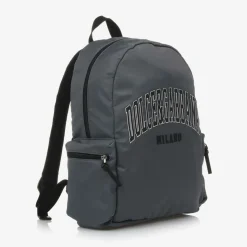 Grey Canvas Backpack (40cm)