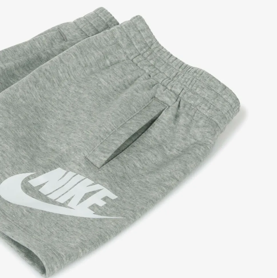 Grey Cotton Jersey Shorts