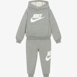 Grey Cotton Tracksuit