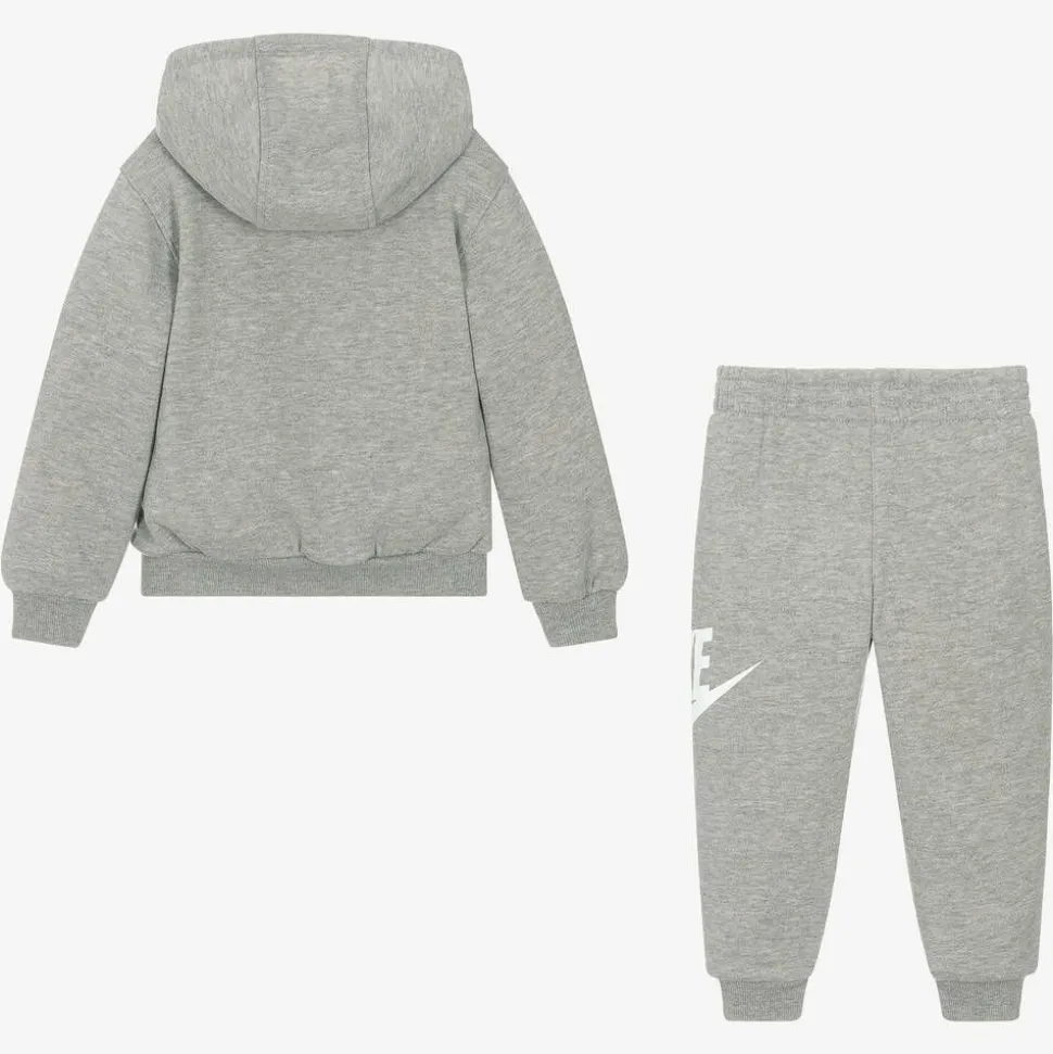 Grey Cotton Tracksuit