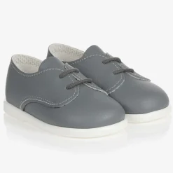 Grey First Walker Shoes