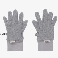 Grey Fleece Gloves