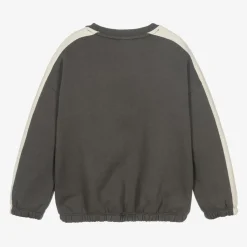 Grey Graphic Organic Cotton Sweatshirt