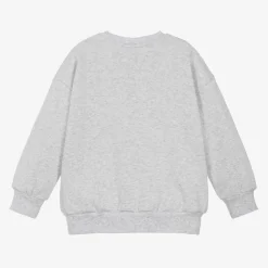 Grey Marl Organic Cotton Dog Sweatshirt