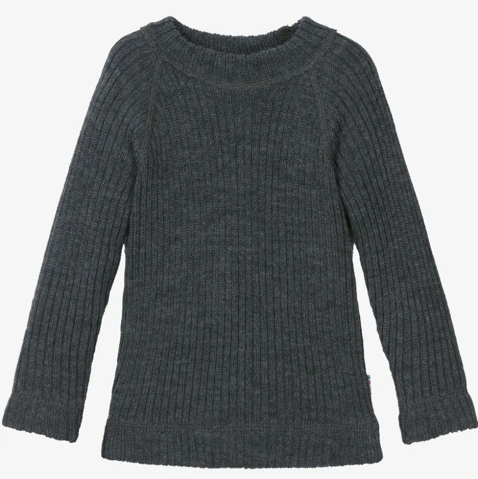 Grey Merino Wool Sweater