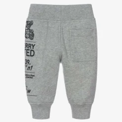 Grey Montage Logo Baby Joggers