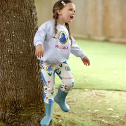 Grey Organic Cotton Parrot Sweatshirt