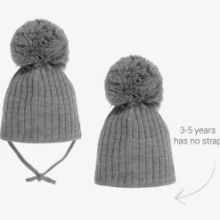 Grey Park Large Pom-Pom Hat