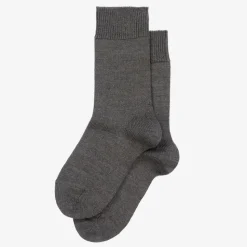 Grey Wool Socks