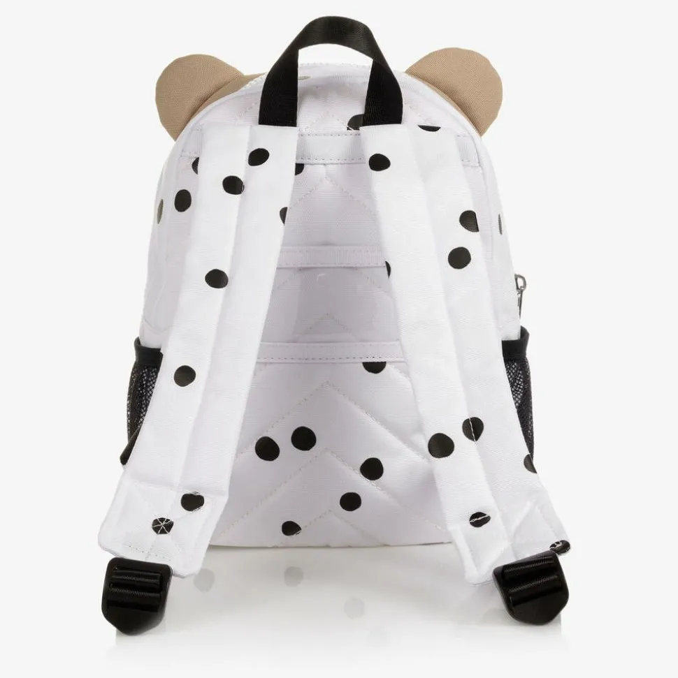 Ivory & Beige Teddy Bear Backpack (26cm)
