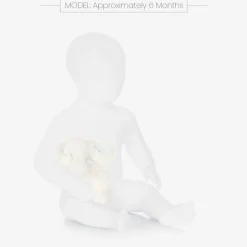 Ivory & Blue Plush Bunny Soft Toy (16cm)