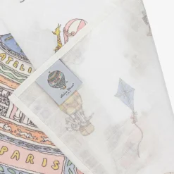 Ivory & Pink Organic Cotton Swaddles (3 Pack)