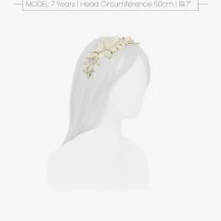 Ivory Beaded Hairband