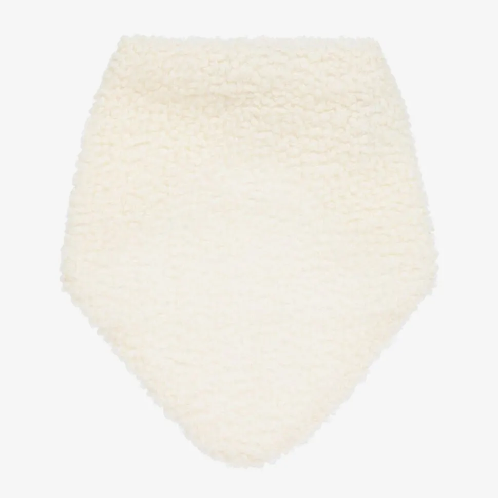 Ivory Bouclé Baby Scarf