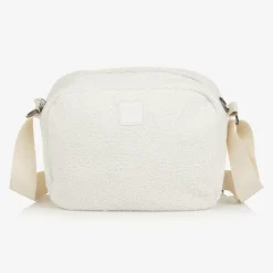 Ivory Bouclé Shell Changing Bag (34cm)