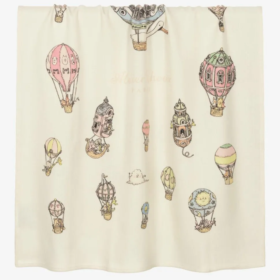 Ivory Cashmere Blanket (120cm)